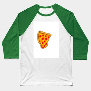 pizza style Baseball T-Shirt